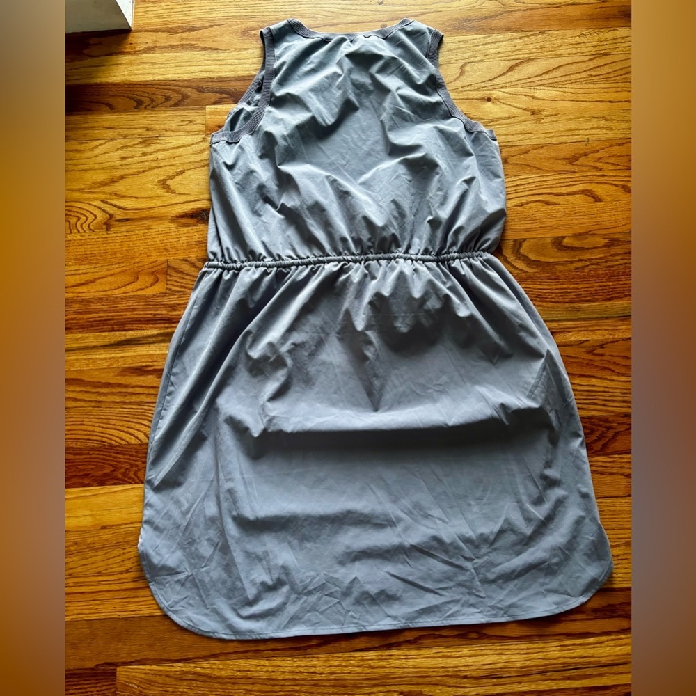 Athleta Rincon Dress - Gray Blue - XL Tall - Picture 9 of 9